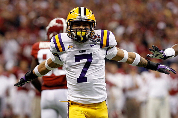 Allstate BCS National Championship Game - LSU v Alabama Honey Badger Tyrann Mathieu